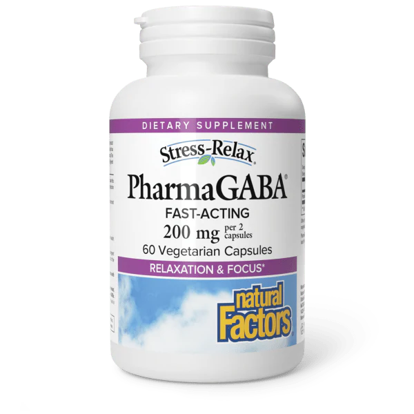 Pharma GABA® 100 mg
Stress-Relax®