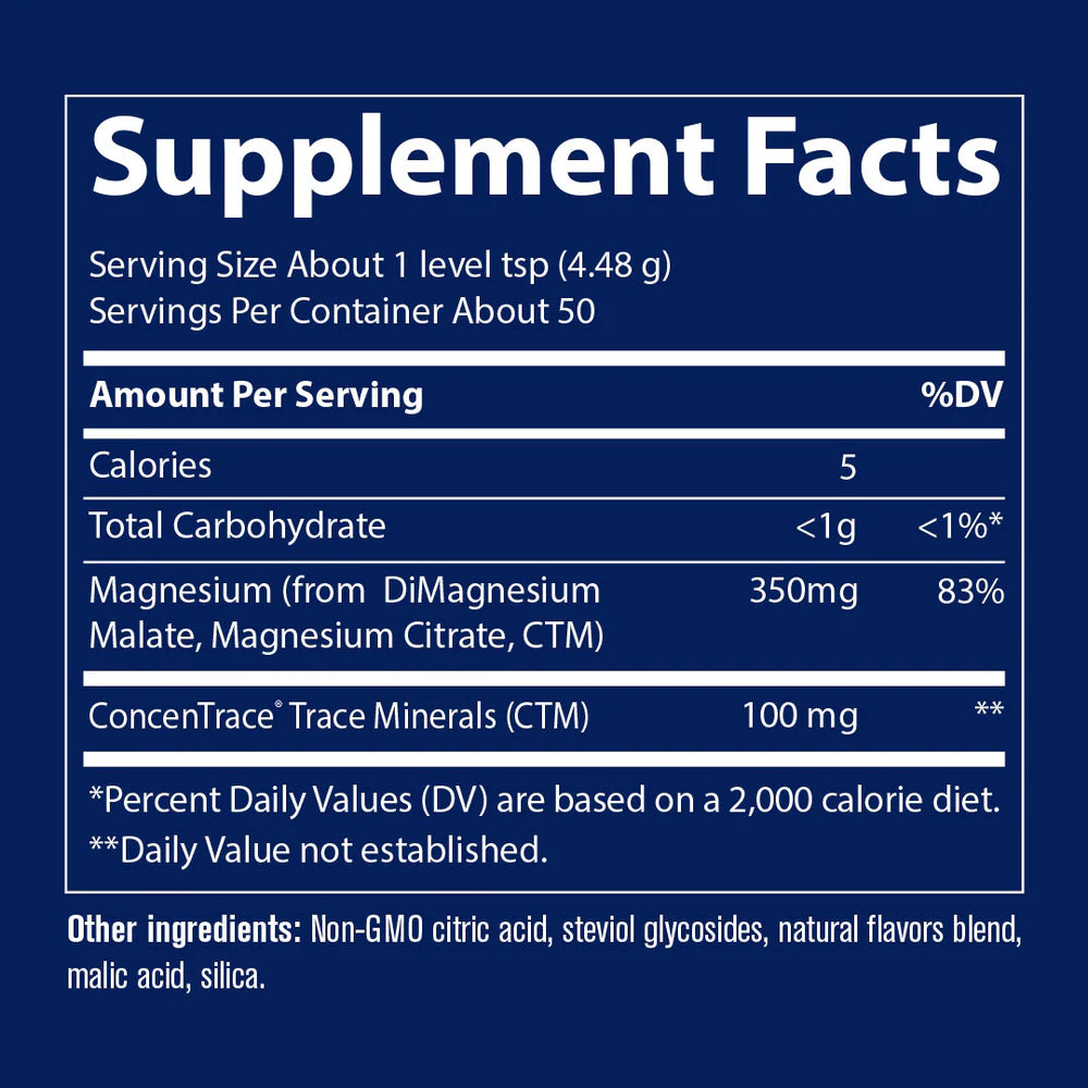 Stress-X Magnesium Powder-Raspberry Lemonade