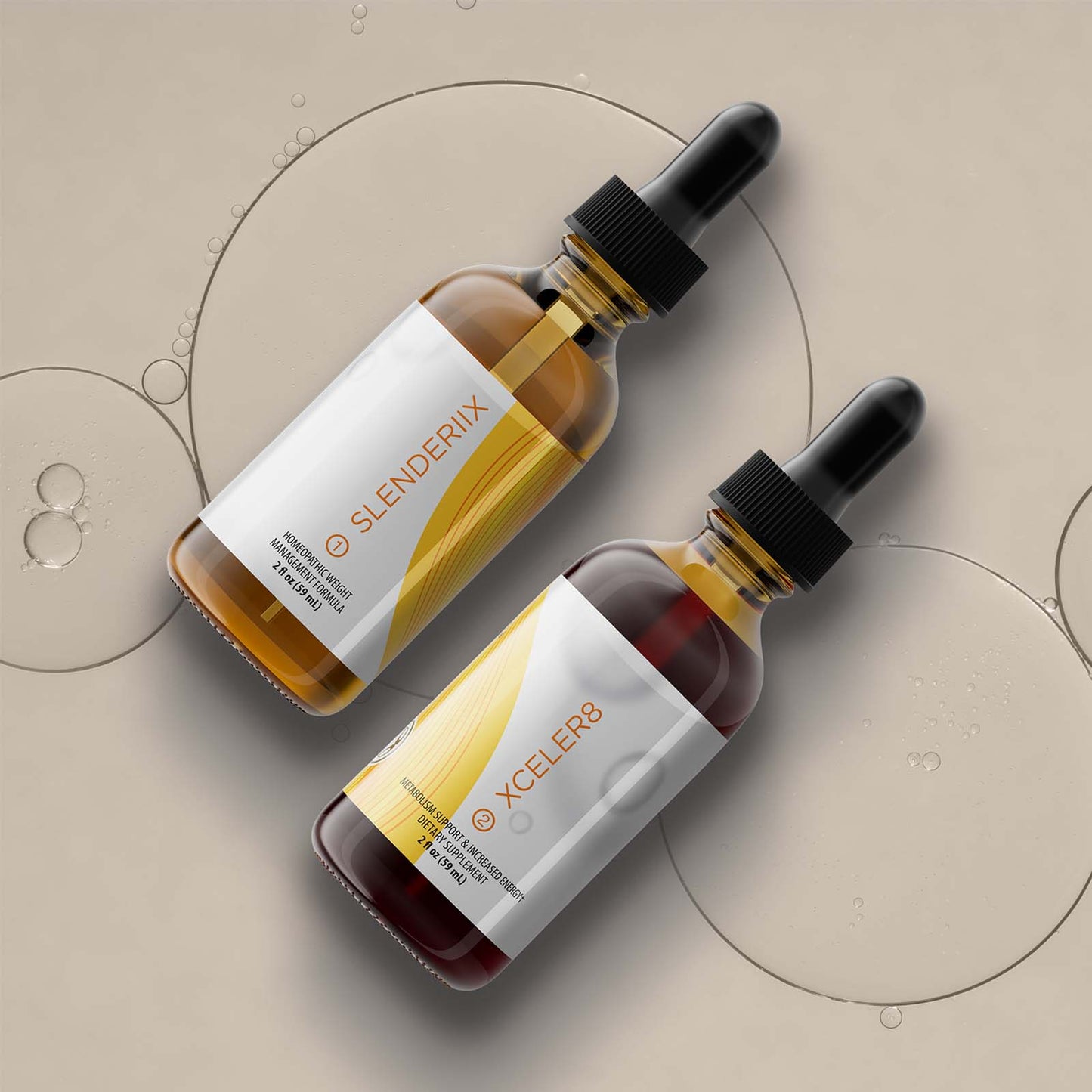 Body Balancing Drops-Slenderiix™ & Xceler8™
