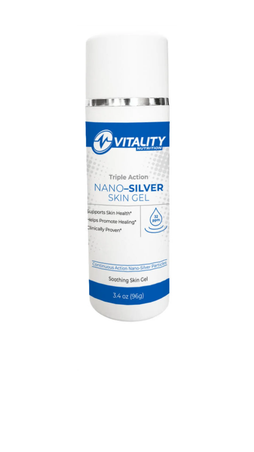 Triple Action Nano-Colloidal Silver Skin Gel