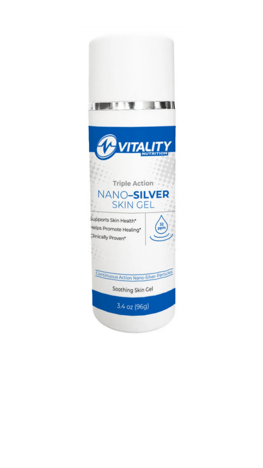 Triple Action Nano-Colloidal Silver Skin Gel