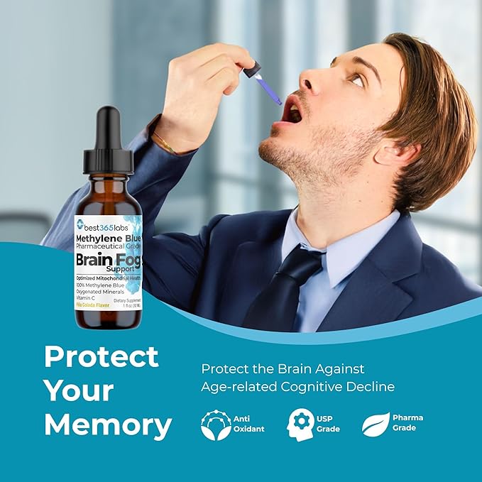 Brain Fog Support Drops-Best 365 Labs