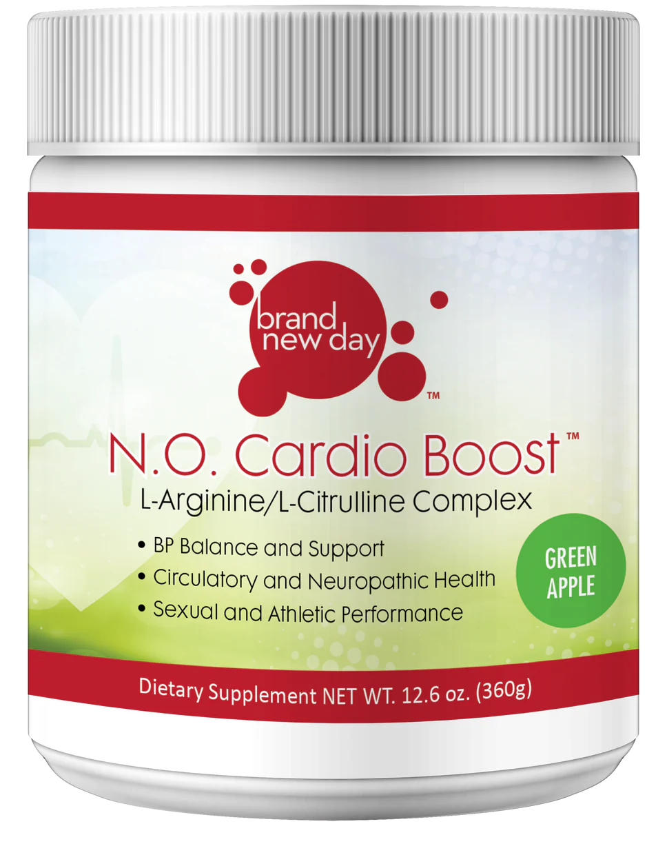 N.O. Cardio Boost (Nitric Oxide) Green Apple