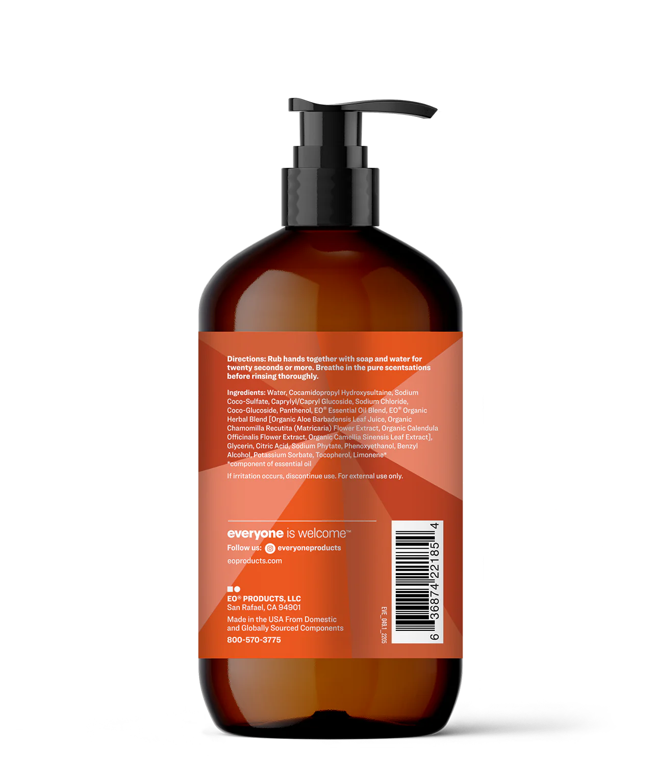 Orange Spice Holiday Hand Soap