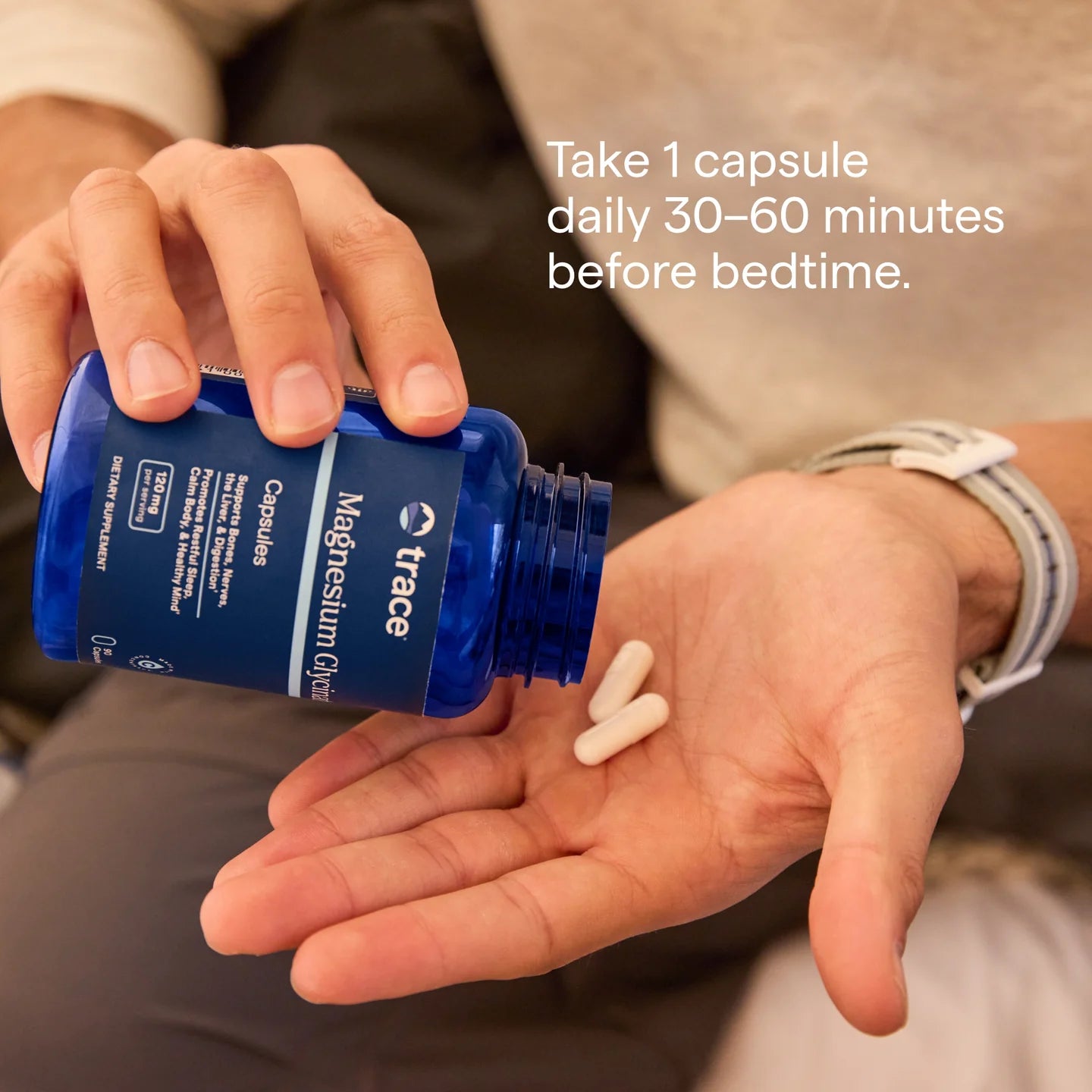 Magnesium Glycinate Capsules-180 capsules