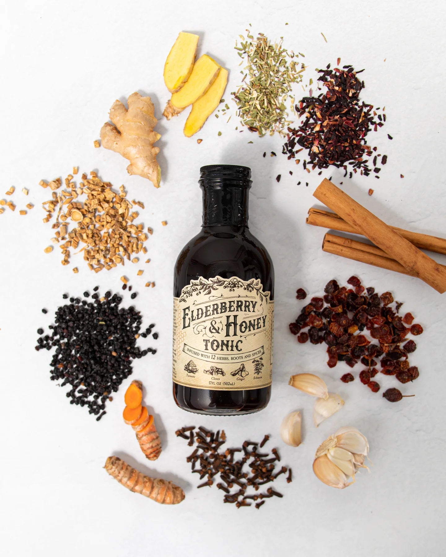 Elderberry and Honey Tonic