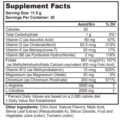 N.O. Cardio Boost (Nitric Oxide)-Pinapple