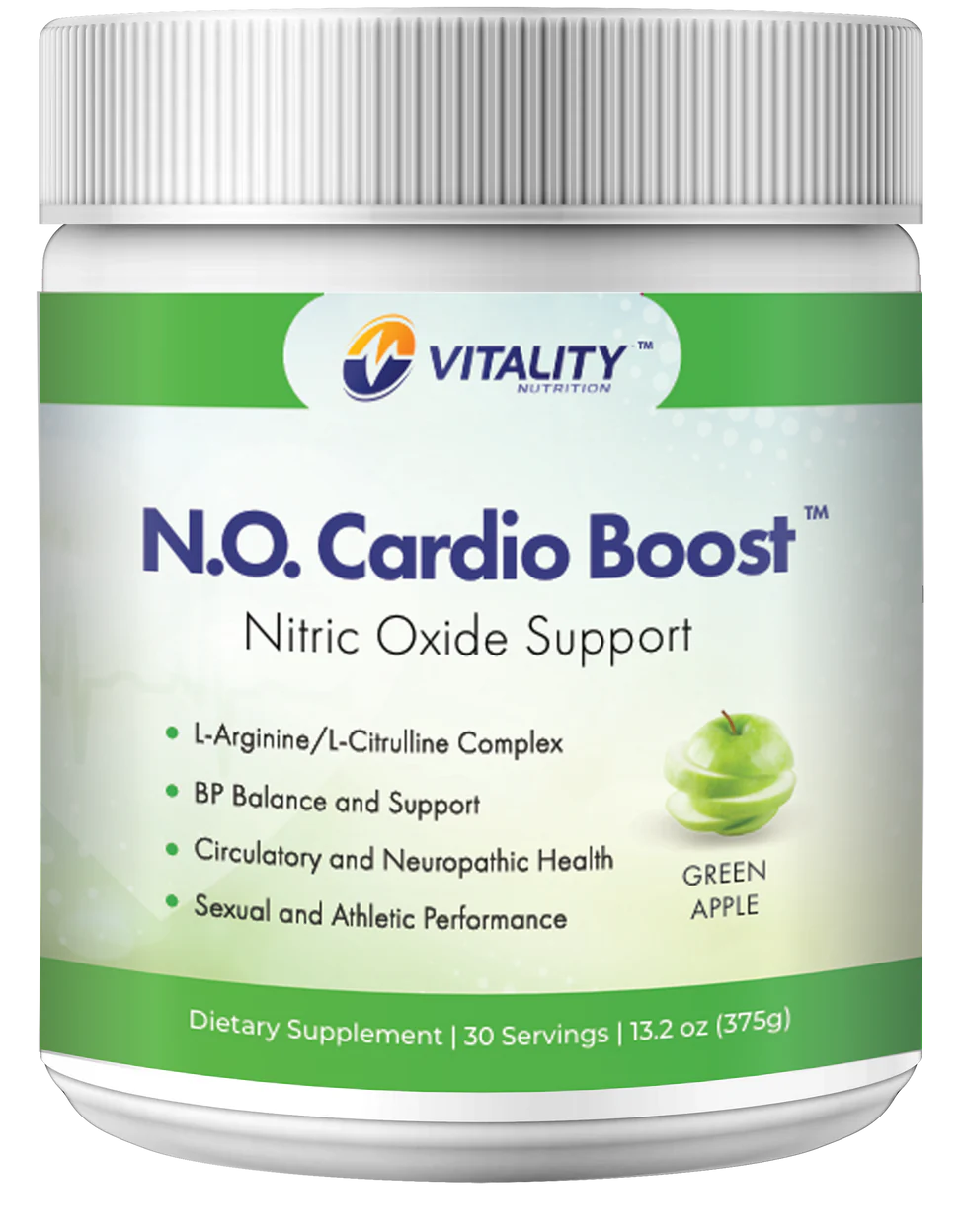 N.O. Cardio Boost (Nitric Oxide) Green Apple