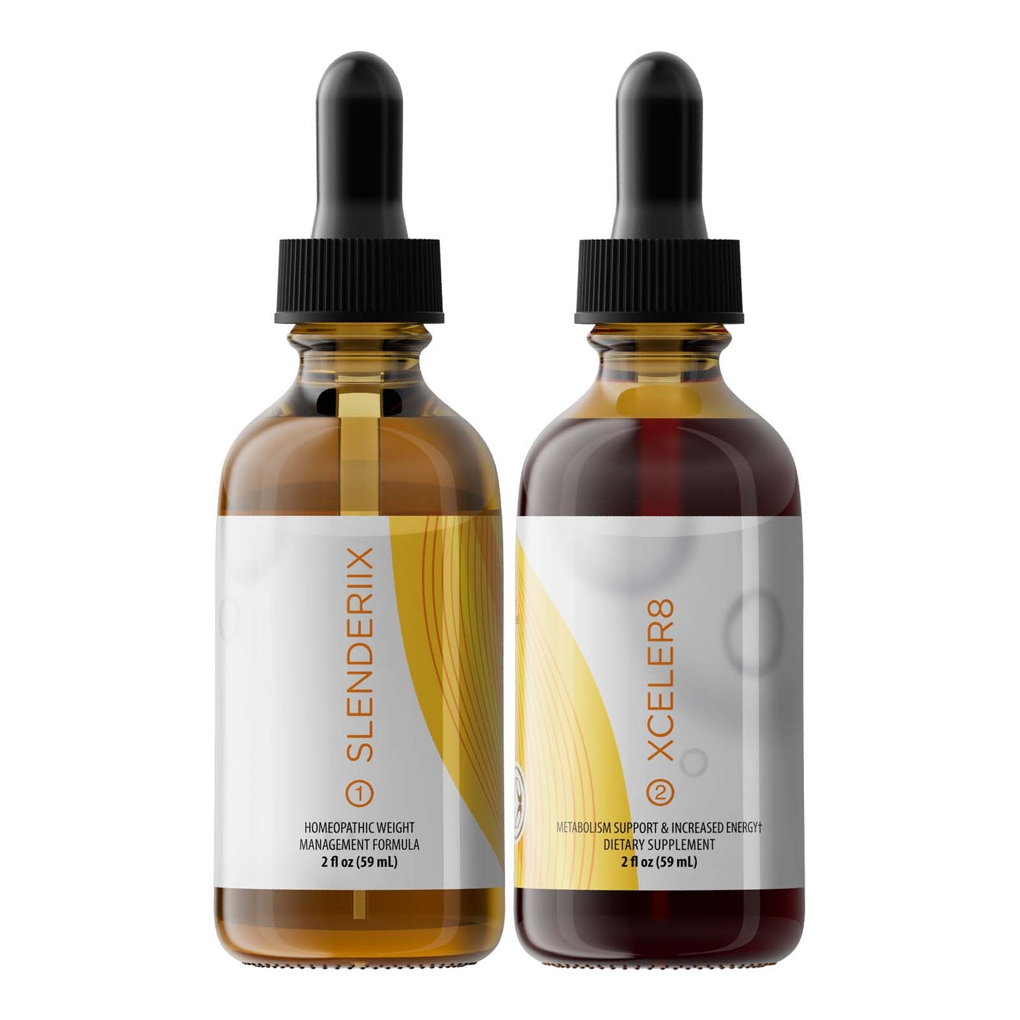 Body Balancing Drops-Slenderiix™ & Xceler8™