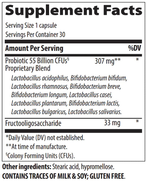 Probiotic 55 Billion